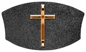DNSWILL 510 CP SH BK Copper Single Cross Shimmer Black